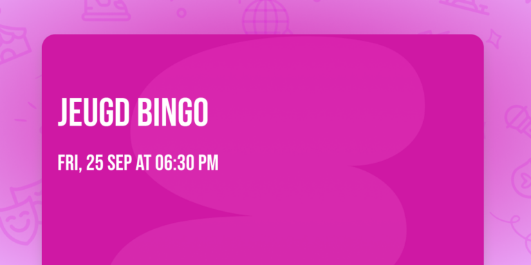 Jeugd BINGO — familie-kids in Assen