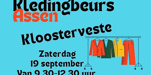 Kledingbeurs Kloosterveste — Rommel- en vlooienmarkt in Assen